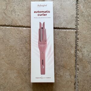 Pink Automatic Hair Curler